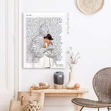 Load image into Gallery viewer, Letter from God on Identity - Personalized Canvas