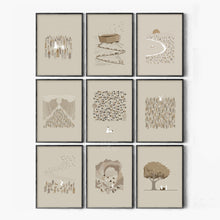 Load image into Gallery viewer, Set of 9 Print (Bundle)