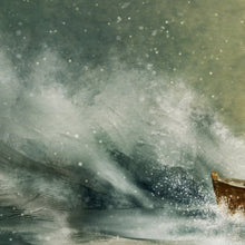 Load image into Gallery viewer, Stilled The Storm - Framed Print - Project Made New