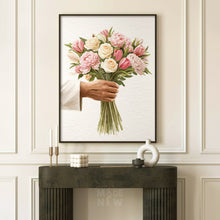 Load image into Gallery viewer, God's Bouquet (Jesus loves you) - Framed Print - Project Made New