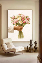 Load image into Gallery viewer, God's Bouquet (Jesus loves you) - Canvas - Project Made New