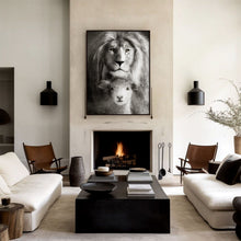 Load image into Gallery viewer, The Lion and Lamb - Canvas