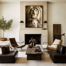 Load image into Gallery viewer, The Lion and Lamb - Canvas