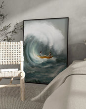 Load image into Gallery viewer, Ride with Jesus (realistic) - Framed Print