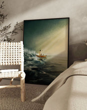 Load image into Gallery viewer, Stilled The Storm - Framed Print - Project Made New