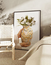 Load image into Gallery viewer, Kintsugi Vase - Framed Print - Project Made New