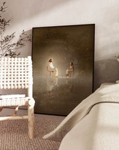 Load image into Gallery viewer, Sit in Darkness - Framed Print - Project Made New