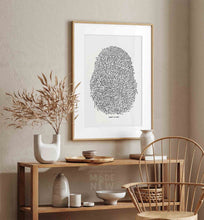 Load image into Gallery viewer, Identity in Christ Thumbprint - Poster