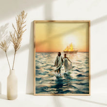 Load image into Gallery viewer, Burn the Ship - Framed Print