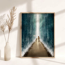 Load image into Gallery viewer, Part The Sea - Framed Print
