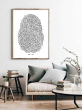 Load image into Gallery viewer, Identity in Christ Thumbprint DIGITAL DOWNLOAD, God's fingerprint, Bible Verses Art, Modern Bible Verse Print, Jesus print Wall Art Bible Sketch Boho Scripture, Christian Gift, Bible Poster, Fingerprint of God, Baptism Gift Gods Imprint Modern Bible Print, Pastor appreciation, Christian Word Art, Christian Gift,