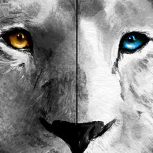 Load image into Gallery viewer, Set of 3 FRAMED PRINT (Lion+Lamb+Dove)