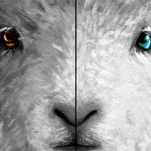 Load image into Gallery viewer, Set of 3 FRAMED PRINT (Lion+Lamb+Dove)