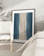 Load image into Gallery viewer, Set of 3 FRAMED PRINT (Sea Design)