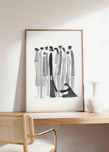 Load image into Gallery viewer, Woman Touches Jesus v2 (BNW) - Digital Download