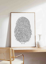 Load image into Gallery viewer, Identity in Christ Thumbprint DIGITAL DOWNLOAD, God's fingerprint, Bible Verses Art, Modern Bible Verse Print, Jesus print Wall Art Bible Sketch Boho Scripture, Christian Gift, Bible Poster, Fingerprint of God, Baptism Gift Gods Imprint Modern Bible Print, Pastor appreciation, Christian Word Art, Christian Gift,