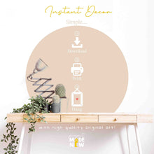 Load image into Gallery viewer, Identity in Christ Thumbprint (Brown) - Digital Download
