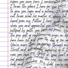Load image into Gallery viewer, Letter from God on Identity - Personalized Canvas