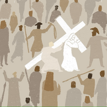Load image into Gallery viewer, Christ Carrying The Cross (Colors) - Digital Download