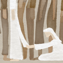 Load image into Gallery viewer, Woman Touches Jesus v2 (Brown) - Digital Download