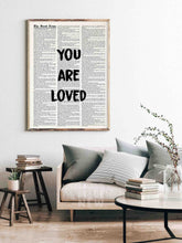 Load image into Gallery viewer, You are Loved - Framed Print