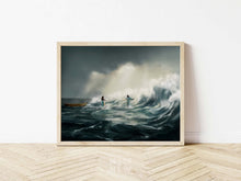 Load image into Gallery viewer, Even in the storm - Framed Print