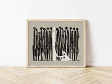 Load image into Gallery viewer, Woman Touches Jesus v2 (Black) - Digital Download