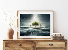 Load image into Gallery viewer, Firmly Planted (landscape) - Framed Print - Project Made New