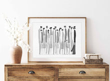 Load image into Gallery viewer, Follow Christ Landscape (BNW) - Digital Download