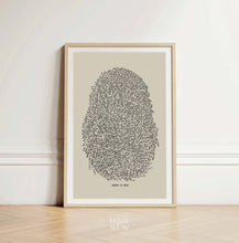 Load image into Gallery viewer, Identity in Christ Thumbprint DIGITAL DOWNLOAD, God's fingerprint, Bible Verses Art, Modern Bible Verse Print, Jesus print Wall Art Bible Sketch Boho Scripture, Christian Gift, Bible Poster, Fingerprint of God, Baptism Gift Gods Imprint Modern Bible Print, Pastor appreciation, Christian Word Art, Christian Gift,