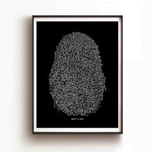 Load image into Gallery viewer, Identity in Christ Thumbprint - Poster