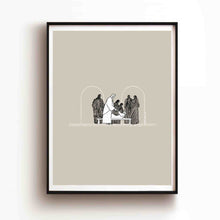 Load image into Gallery viewer, Raising of Jairus's daughter (Black) - Digital Download