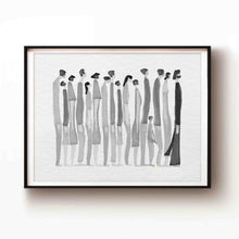 Load image into Gallery viewer, Follow Christ Landscape (BNW) - Digital Download