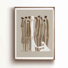 Load image into Gallery viewer, Woman Touches Jesus - Framed Print