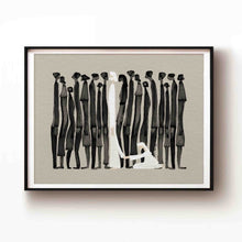 Load image into Gallery viewer, Woman Touches Jesus v2 (Black) - Digital Download