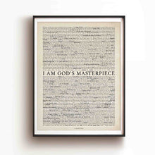 Load image into Gallery viewer, I Am Gods Masterpiece (Brown) - Digital Download