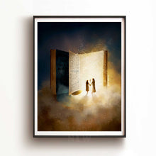 Load image into Gallery viewer, One Page Away - Framed Print