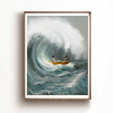 Load image into Gallery viewer, Ride with Jesus (realistic) - Framed Print