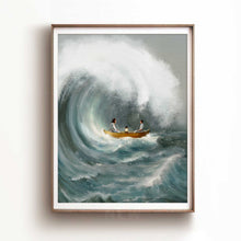 Load image into Gallery viewer, Ride with Jesus (realistic) - Framed Print
