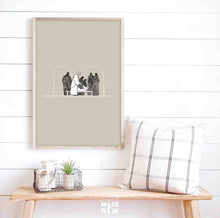 Load image into Gallery viewer, Raising of Jairus's daughter (Black) - Digital Download