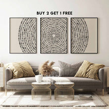 Load image into Gallery viewer, Set of 3 FRAMED PRINT (Feed the 5000)