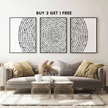Load image into Gallery viewer, Set of 3 FRAMED PRINT (Feed the 5000)