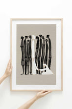 Load image into Gallery viewer, Woman Touches Jesus v2 (Black) - Digital Download