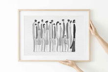 Load image into Gallery viewer, Follow Christ Landscape (BNW) - Digital Download