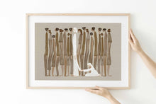 Load image into Gallery viewer, Woman Touches Jesus v2 (Brown) - Digital Download