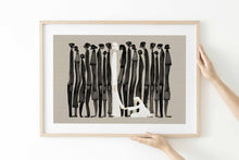 Load image into Gallery viewer, Woman Touches Jesus v2 (Black) - Digital Download