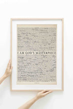Load image into Gallery viewer, I Am Gods Masterpiece (Brown) - Digital Download