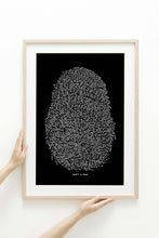 Load image into Gallery viewer, Identity in Christ Thumbprint DIGITAL DOWNLOAD, God's fingerprint, Bible Verses Art, Modern Bible Verse Print, Jesus print Wall Art Bible Sketch Boho Scripture, Christian Gift, Bible Poster, Fingerprint of God, Baptism Gift Gods Imprint Modern Bible Print, Pastor appreciation, Christian Word Art, Christian Gift,