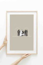 Load image into Gallery viewer, Raising of Jairus's daughter (Black) - Digital Download