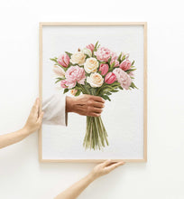 Load image into Gallery viewer, God's Bouquet (Jesus loves you) - Framed Print - Project Made New